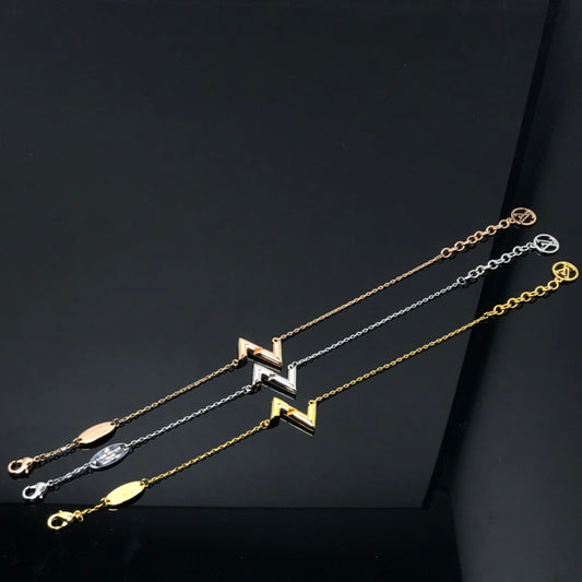 [Topon Jewelry]VOLT LV LOGO BRACELET