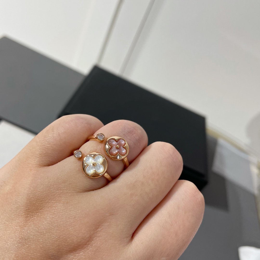 [Topon Jewelry]SUN 1 DIAMOND PINK MOP RING