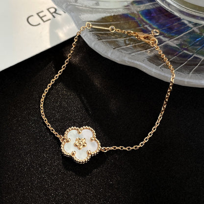 [Topon Jewelry]LUCKY SPRING ROSE GOLD MOP BRACELET