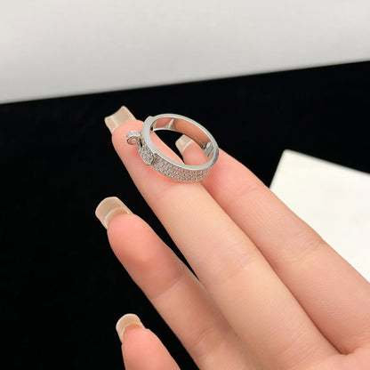 [Topon Jewelry]KELLY SILVER DIAMOND RING