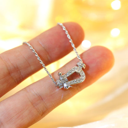 [Topon Jewelry]FORCE 10 DIAMOND SILVER NECKLACE MINI MODEL