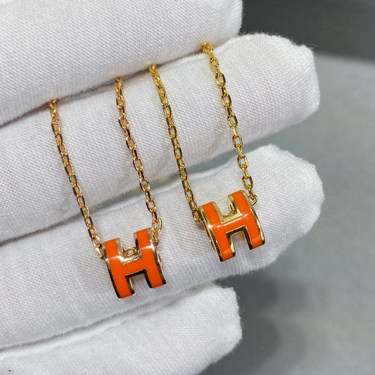 [Topon]MINI POP H NECKLACE