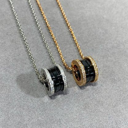 [Topon Jewelry]ZERO 1 DIAMOND CERAMIC NECKLACE