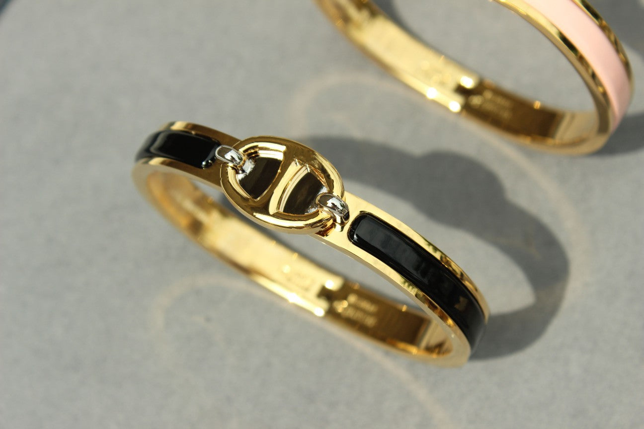 [Topon Jewelry]CLIC CHAINE GOLD BRACELET