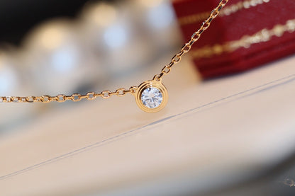 [Topon Jewelry]DAMOUR DIAMOND NECKLACE