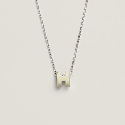 [Topon Jewelry]HM CLIC YELLOW ENAMEL GOLD NECKLACE