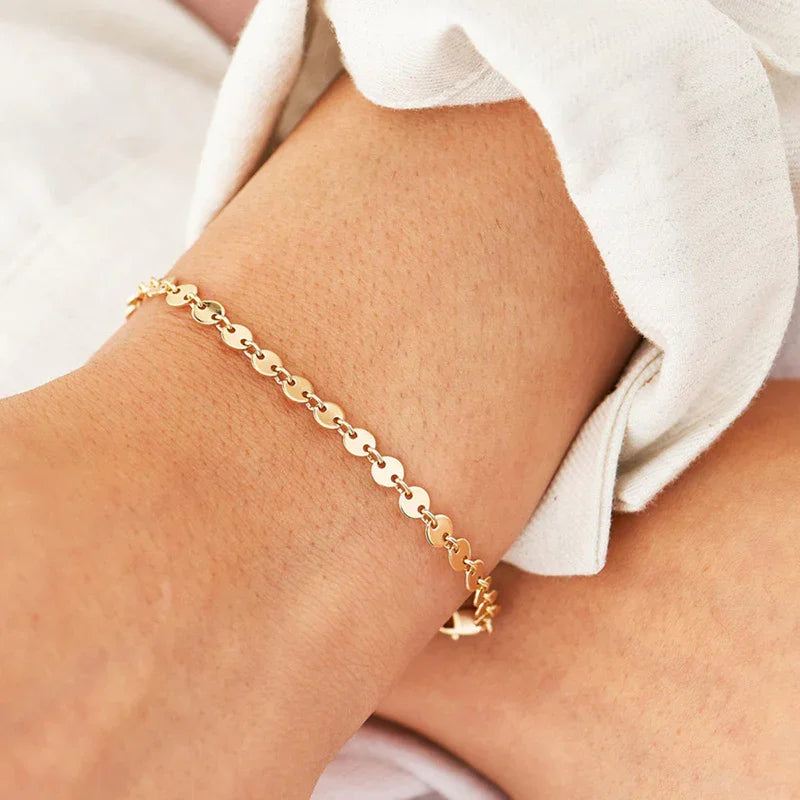 [Topon]Darla Round Chain Bracelet