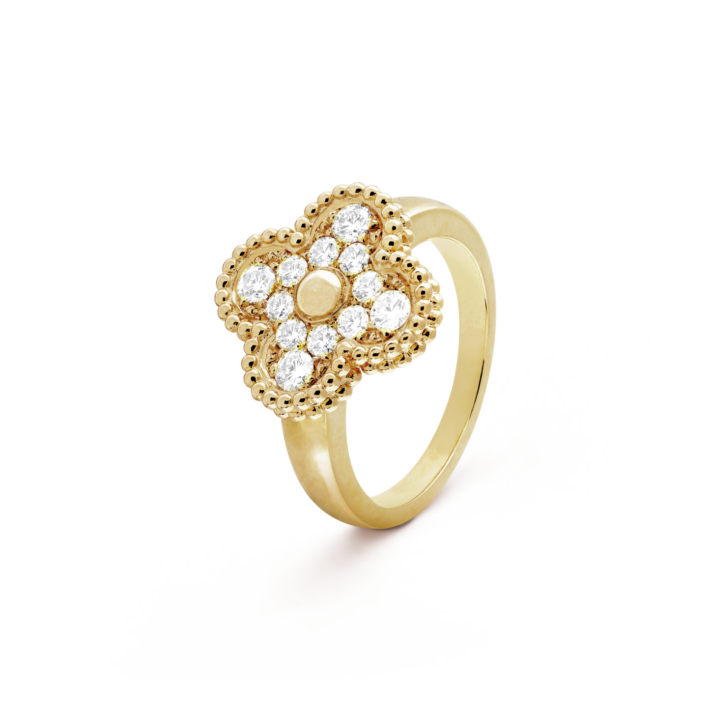 [Topon Jewelry]CLOVER DIAMOND RING