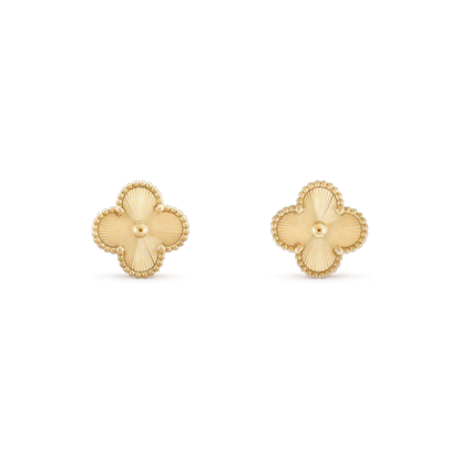 [Topon]CLOVER MINI 9.5MM LASER EARRINGS