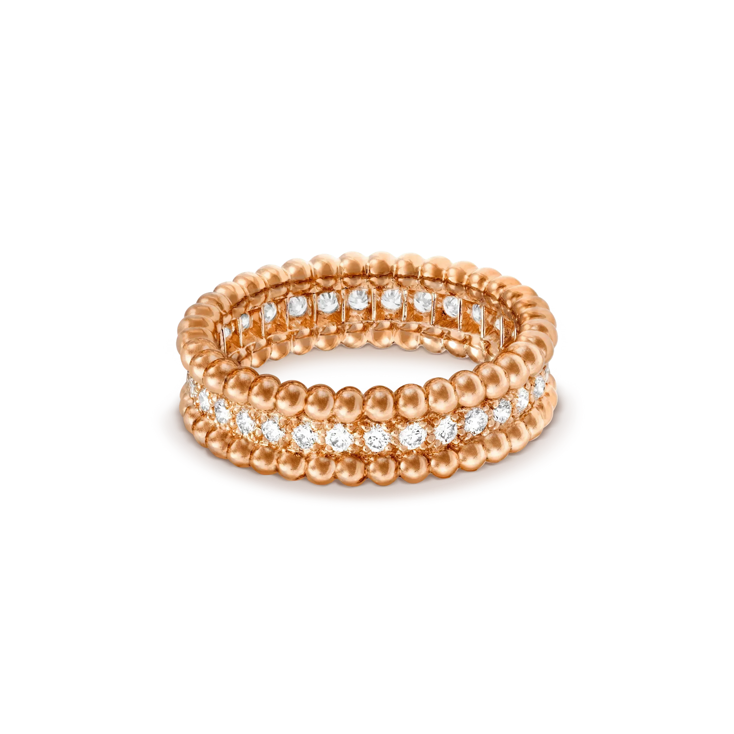 [Topon Jewelry]PERLEE DIAMOND ROSE GOLD RING