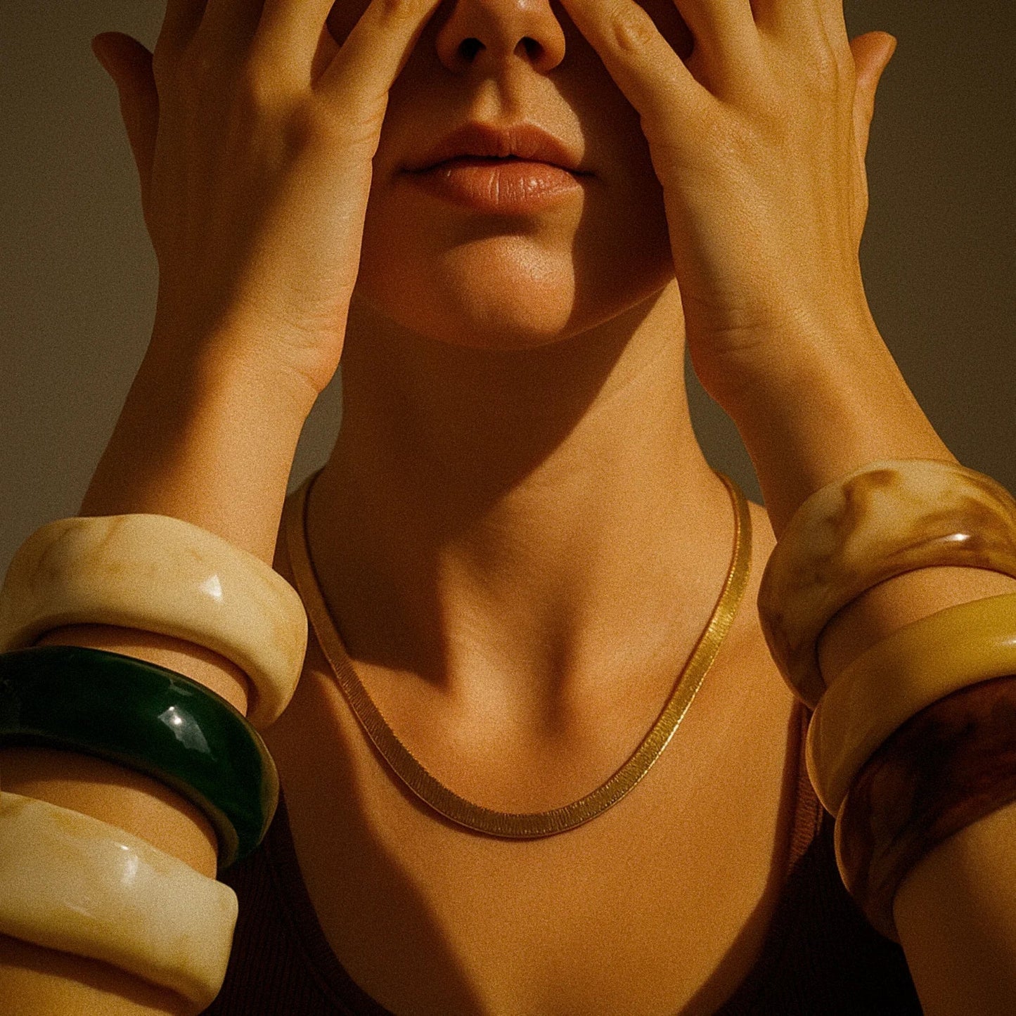 [Topon]Julianna Sculpted Autumn Bangles
