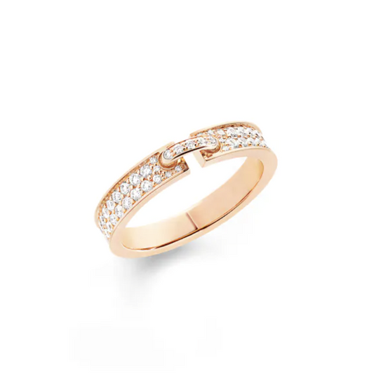 [Topon Jewelry]ALLIANCE LIENS VIDENCE PAVED DIAMOND 4MM RING