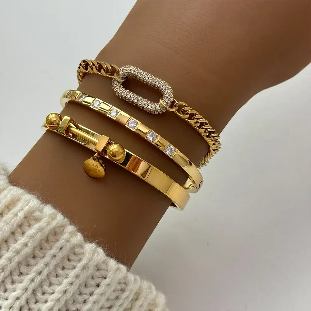 [Topon]Kleo Diamond Bracelet