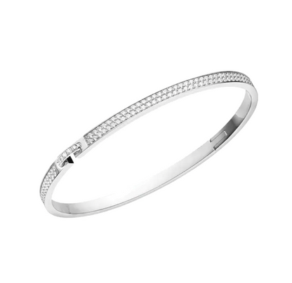 [Topon Jewelry]LIENS VIDENCE DIAMOND PAVED BRACELET