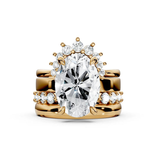 [Topon]4-in-1 Stackable Ring Set