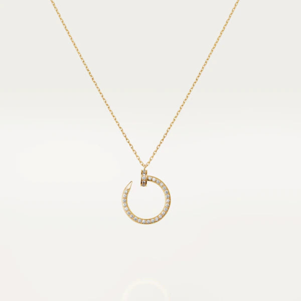 [Topon Jewelry]JUSTE NECKLACE GOLD DIAMONDS