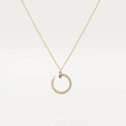 [Topon Jewelry]JUSTE NECKLACE GOLD DIAMONDS