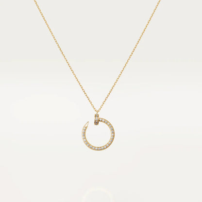 [Topon]JUSTE NECKLACE GOLD DIAMONDS