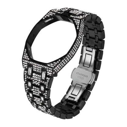 Topon Strap Exclusive Bioceramic Case & Bioceramic Strap Full Diamond