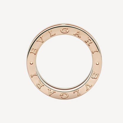 [Topon Jewelry]ZERO 1 ONE-BAND PAVED DIAMONDS ON THE SPIRAL RING