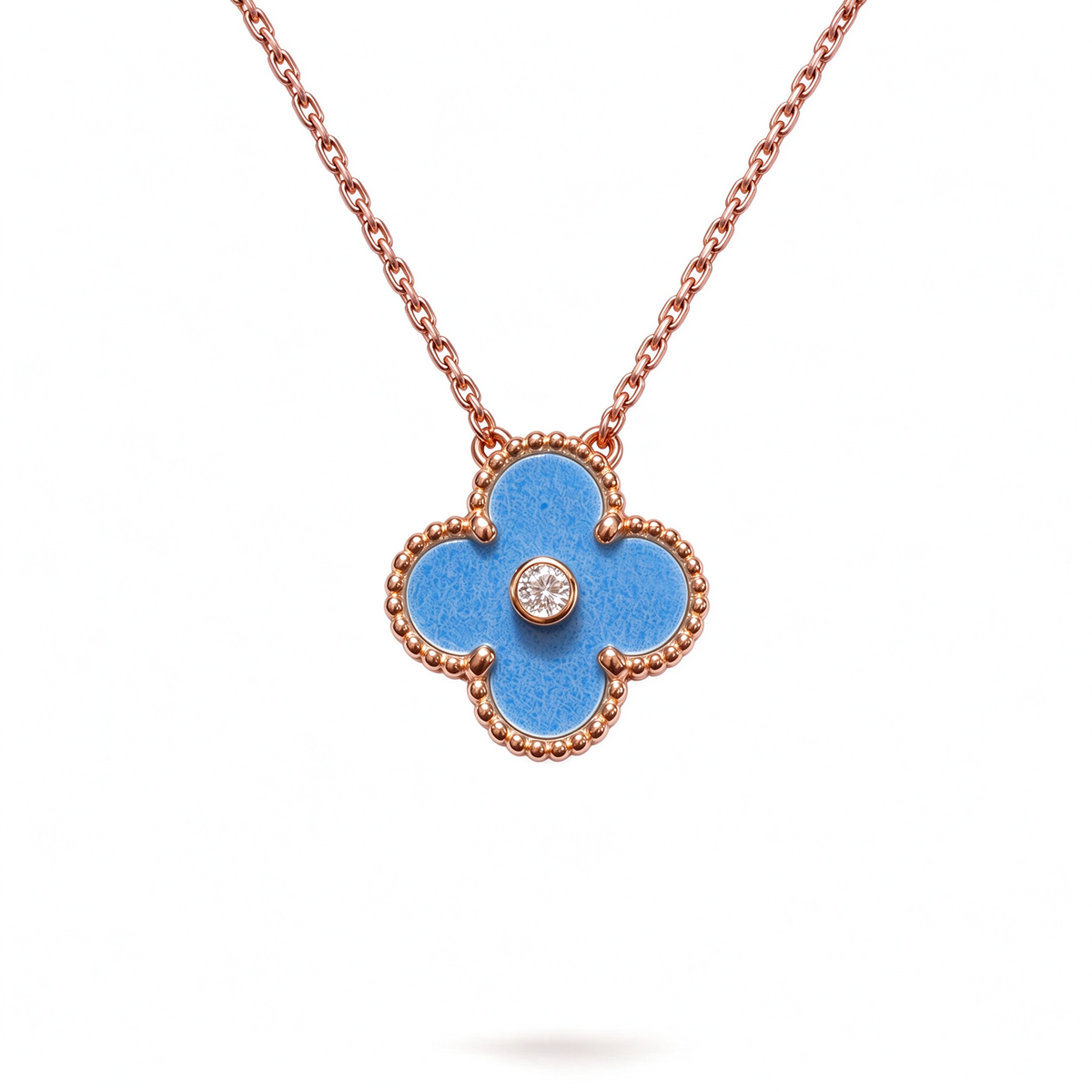 [TOPON] 2026 CLOVER 15MM CHRISTMAS LIMITED EDITION SINGLE FLOWER NECKLACE