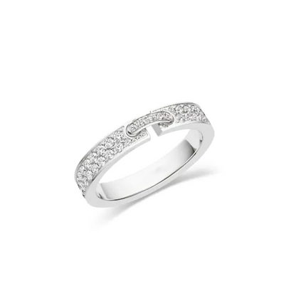 [Topon Jewelry]ALLIANCE LIENS VIDENCE PAVED DIAMOND 4MM RING