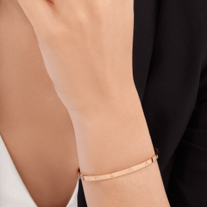 [Topon Jewelry]ZERO 1 PINK GOLD BRACELET