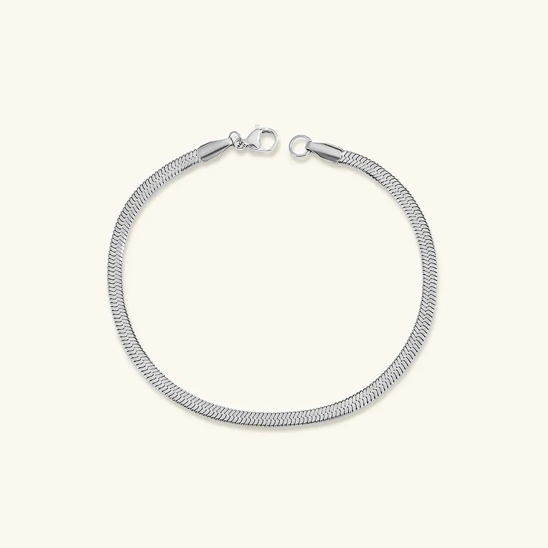 [Topon]Vida Gold Herringbone Bracelet