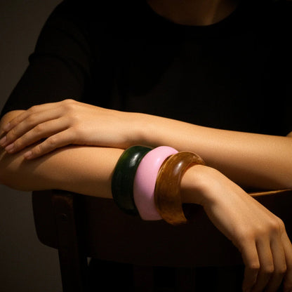 [Topon]Julianna Sculpted Autumn Bangles