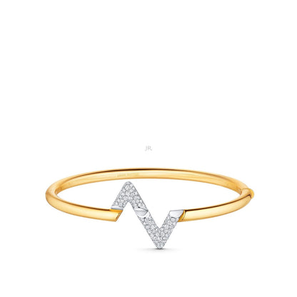 [Topon Jewelry]VOLTE UPSITE DOWN GOLD DIAMOND BRACELET