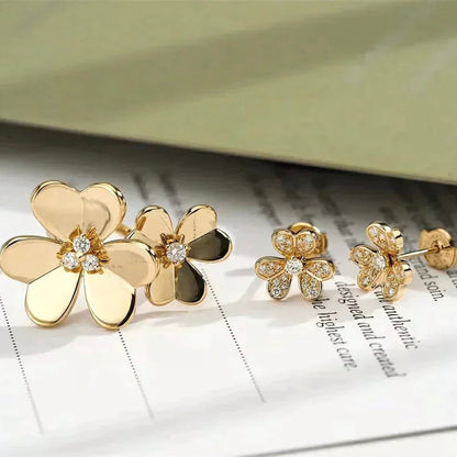 [Topon Jewelry]CLOVER COMOS GOLD DIAMOND RING