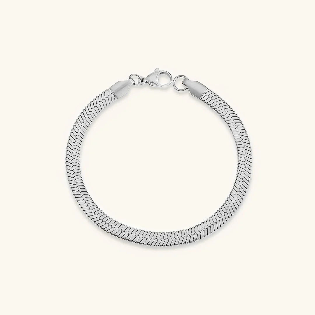 [Topon]Vida Gold Herringbone Bracelet