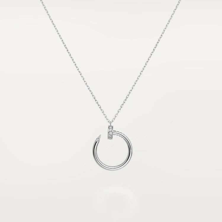 [Topon Jewelry]JUSTE NECKLACE SILVER