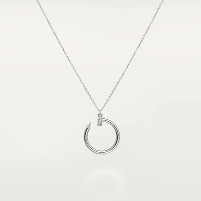 [Topon Jewelry]JUSTE NECKLACE SILVER