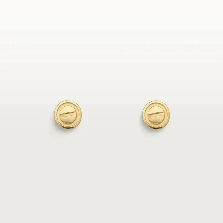 [Topon Jewelry]LOVE EARRINGS GOLD 10MM