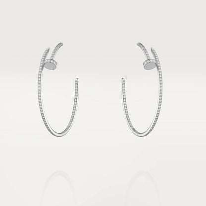 [Topon]JUSTE EARRINGS FULL DIAMONDS 1.8MM