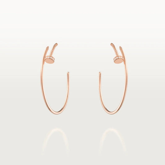 [Topon Jewelry]JUSTE EARRINGS DIAMONDS 1.8MM