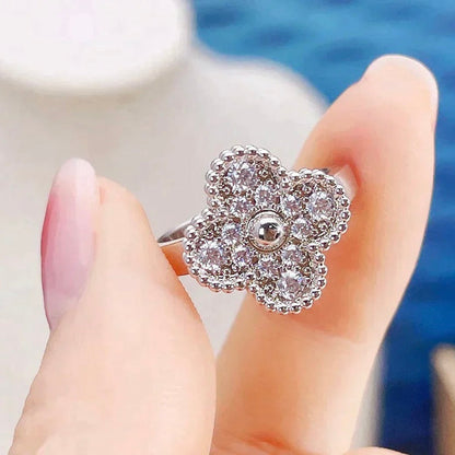 [Topon Jewelry]CLOVER DIAMOND RING