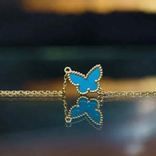 [Topon Jewelry]BUTTERFLY TURQUOISE BUTTERFLY BRACELET