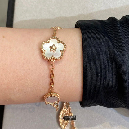 [Topon Jewelry]LUCKY SPRING 5 MOTIF BRACELET