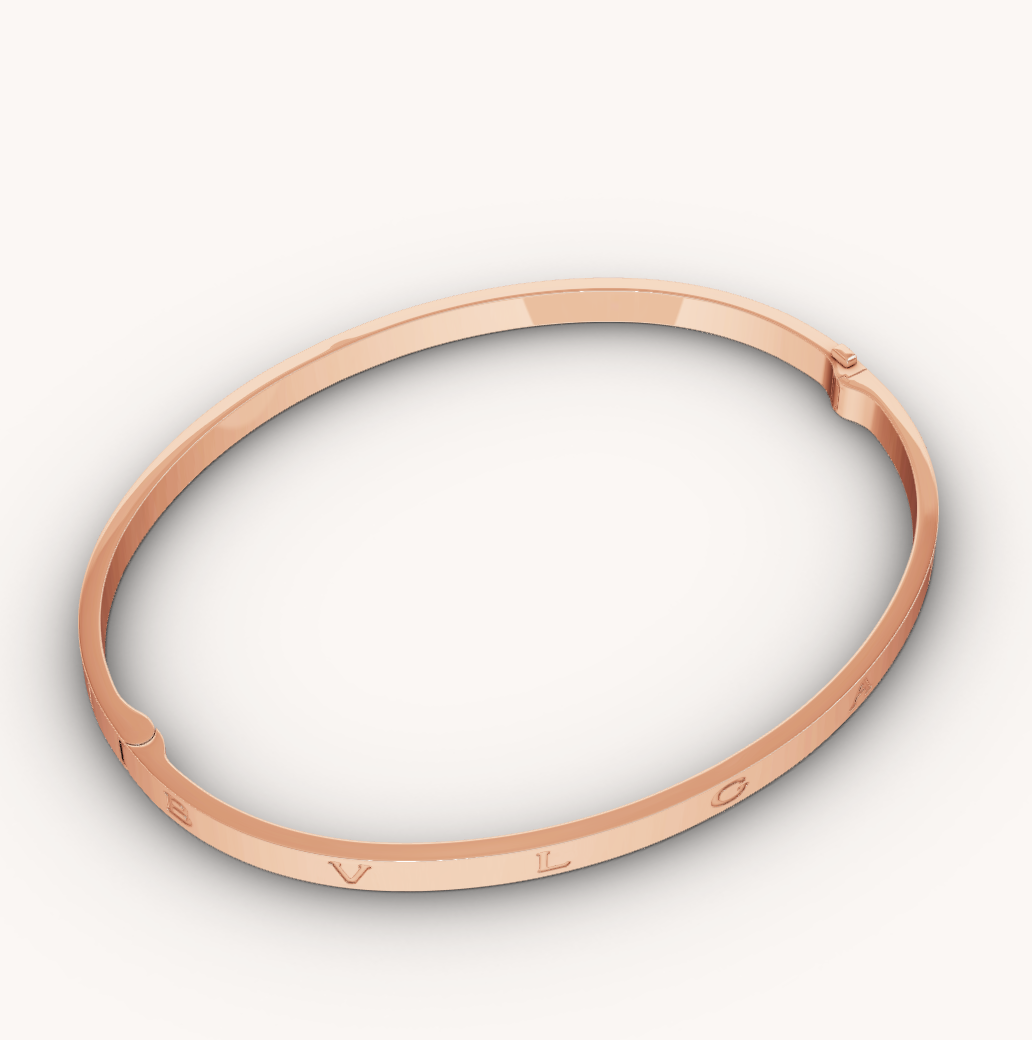 [Topon Jewelry]ZERO 1 PINK GOLD BRACELET