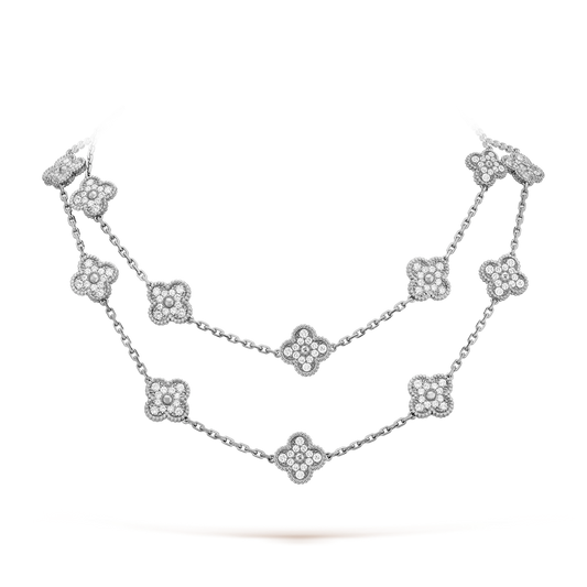 [Topon]CLOVER 20 MOTIFS DIAMOND SILVER