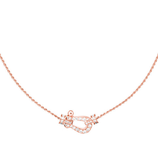[Topon]FORCE 10 PINK GOLD DIAMOND NECKLACE