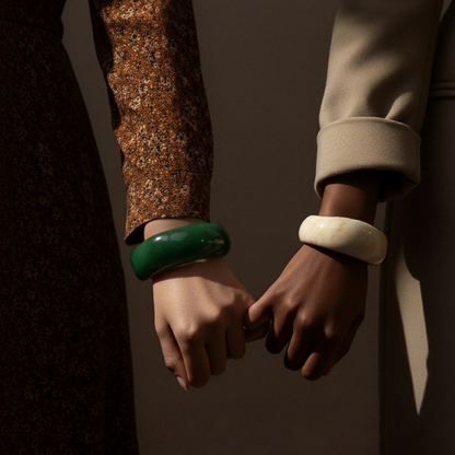 [Topon]Julianna Sculpted Autumn Bangles