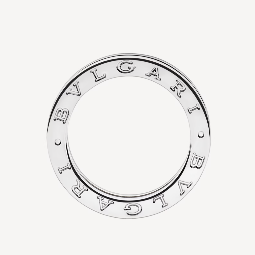 [Topon Jewelry]ZERO 1 ONE-BAND PAVED DIAMONDS ON THE SPIRAL RING