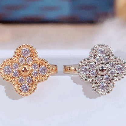 [Topon Jewelry]CLOVER DIAMOND RING