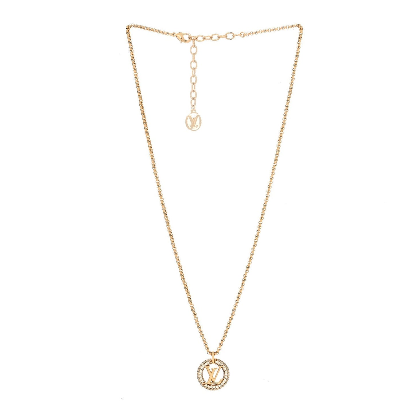 [Topon]BY NIGHT DIAMOND PAVED NECKLACE