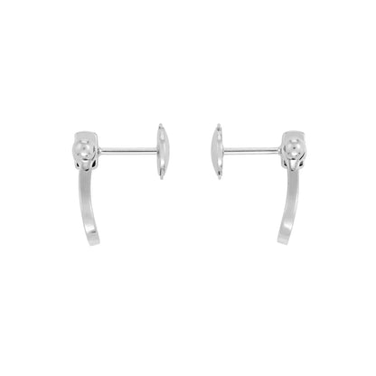 [Topon Jewelry]FORCE 10 FULL DIAMOND STUD EARRINGS MINI MODEL