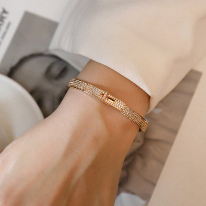 [Topon Jewelry]KELLY BRACELET DIAMOND PAVED