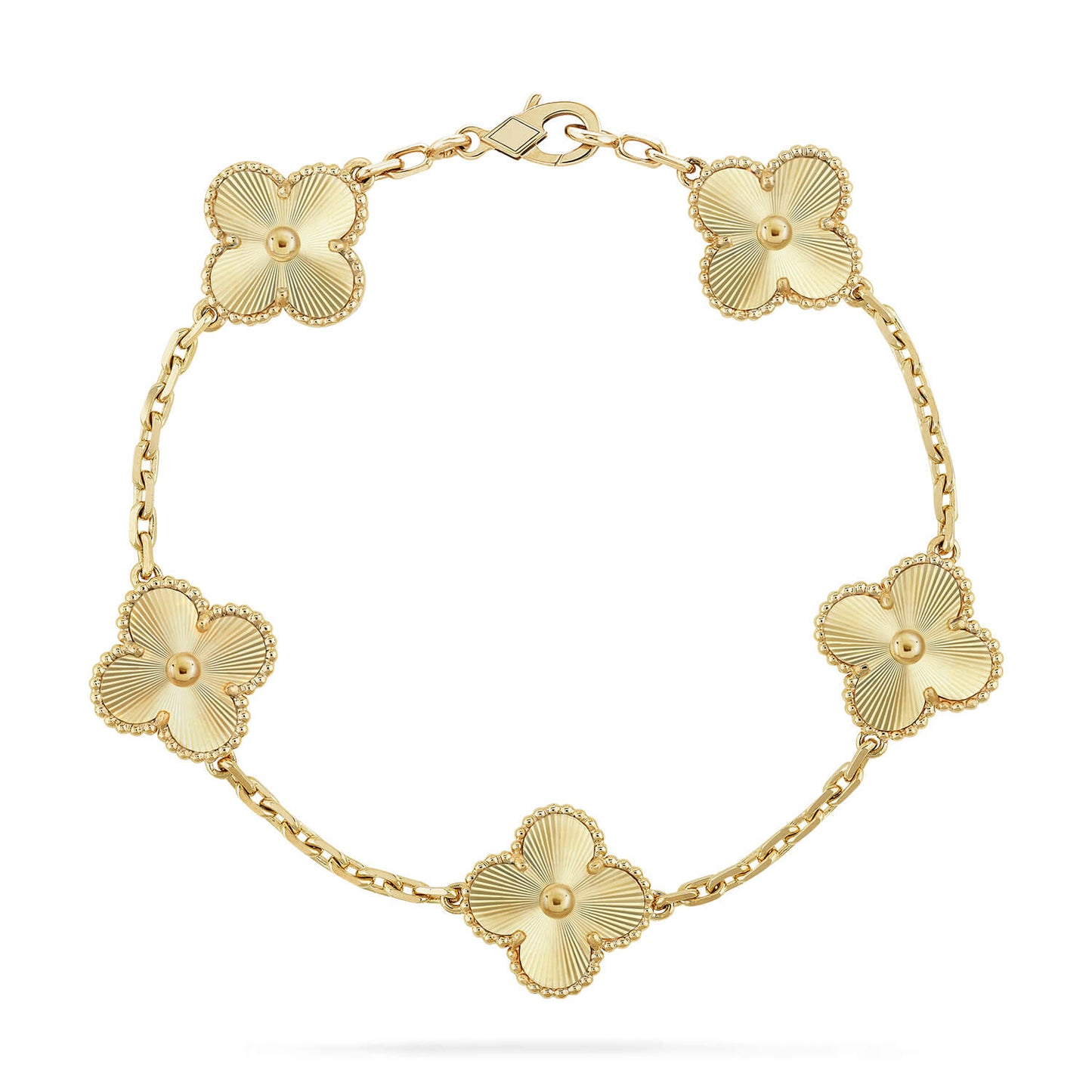 [Topon] CLOVER 5 MOTIF LASER BRACELET COLLECTION